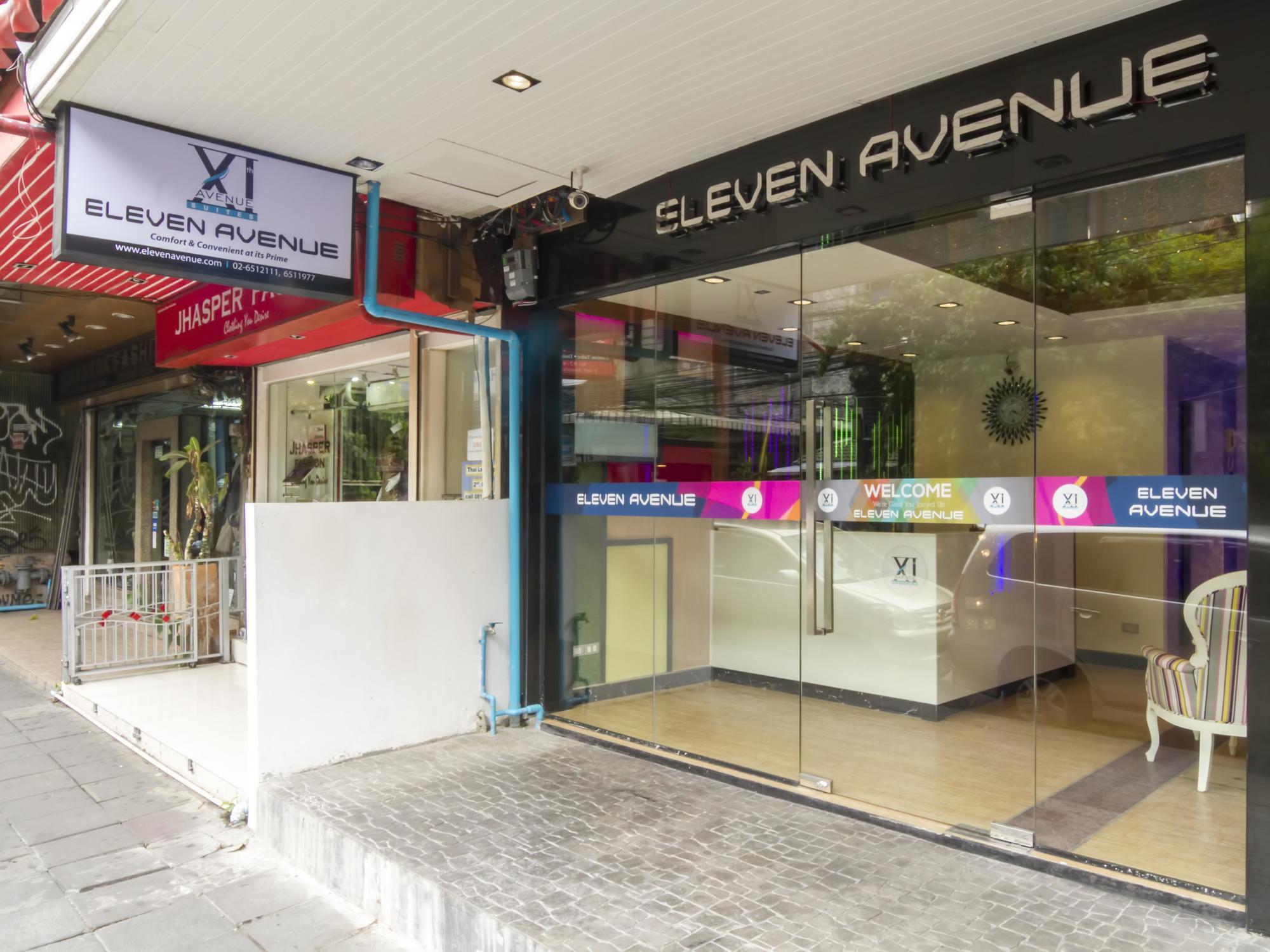 Eleven Avenue Suites Bangkok Exterior foto